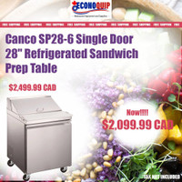 FREE SHIPPING* - Commercial Refrigerated Sandwich Prep Table- SIZE AVAILABLE!!!!!
