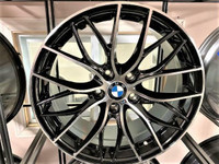 FREE INSTALL!  Brand New ,20  BMW ALLOY STAGGERED REPLICA WHEELS 5x120; FINANCING AVAILABLE! `1 Year Warranty`