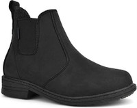 Comfy Moda Women's Waterproof Chelsea Boots Legend II - Black SZ 7