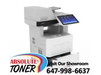 Ricoh MP 501 SPF Monochrome B/W Multifunction Laser Printer Copier Scanner With Large LCD Touch Screen 50 PPM For Office