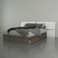 Ebern Designs Omur Storage Platform Bed