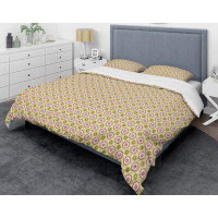 Made in Canada - The Twillery Co. Retro Ethnic Abstract Kaleidoscope Mid-Century Duvet Cover Set