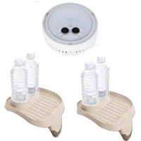 Intex Intex Multi-Coloured LED Light For A Hot Tub Cup Holder & Tray Accessory (2 Pack)