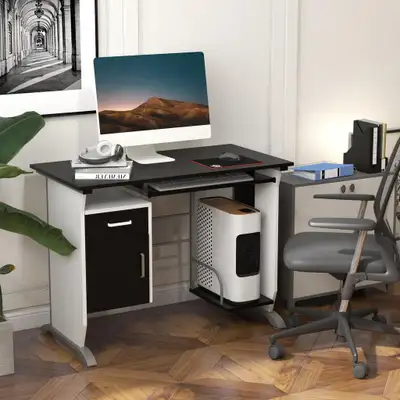 Computer Desk 39.4”L x 20.5”W x 29.5”H Black