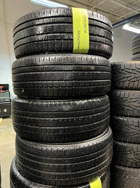 235 55 18 4 Bridgestone Dueler Used A/S Tires With 85% Tread Left