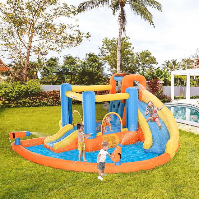BOUNCE CASTLE INFLATABLE TRAMPOLINE SLIDE POOL CLIMB in Toys & Games - Image 3