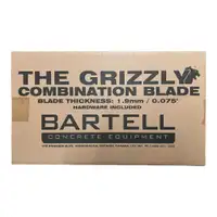 HOC BARTELL GRIZZLY 36 INCH POWER TROWEL COMBINATION BLADES + FREE SHIPPING