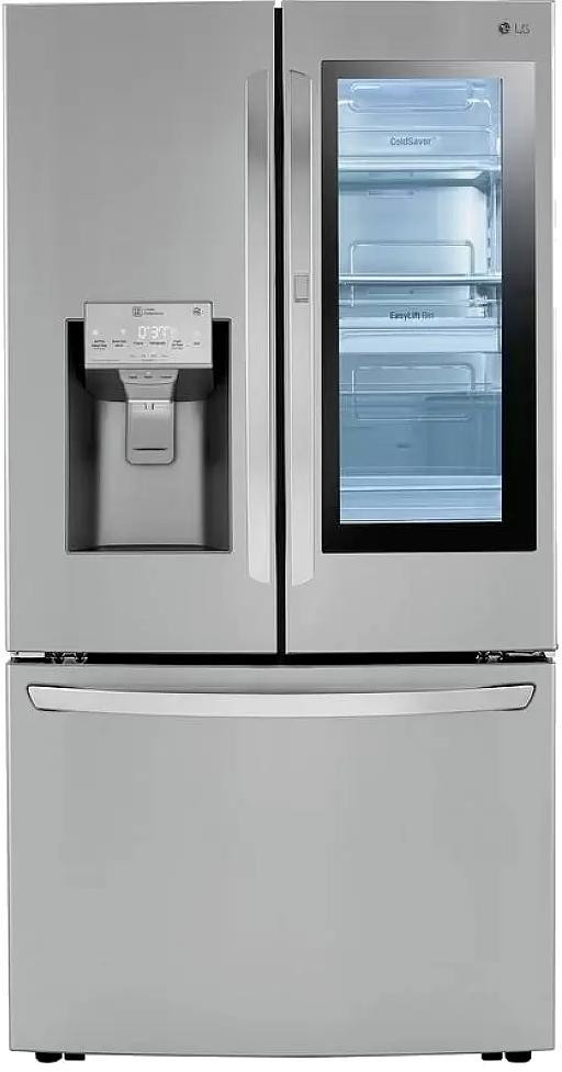 LG LRFVS3006S 36 French Door Refrigerator 29.7 cu. ft. Capacity Stainless Steel color in Refrigerators in City of Toronto - Image 2