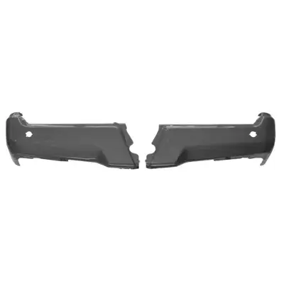 Ford F250/F350/F450/F550 CAPA Certified Rear Bumper Ends With Sensor Holes - FO1102385C