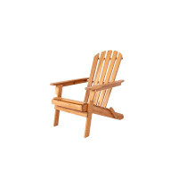 Highland Dunes Solid wood Classic Adirondack Chair by Highland Dunes