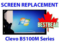 Screen Replacement for Clevo B5100M Series Laptop