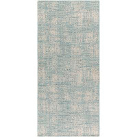 Rosecliff Heights Machine Woven Area Rug in Blue
