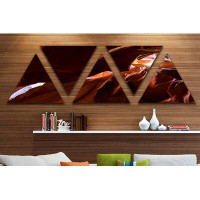 East Urban Home 'Dark Antelopes Canyon' Photography Print Multi-Piece Image on Wrapped Canvas