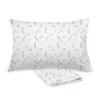 BreathableBaby Plants & Flowers Cotton Toddler Pillow Case