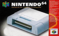 Nintendo 64 Carte mémoire originale (Controller Pak) usagée en excellente condition! Garantie de 30 jours! N64
