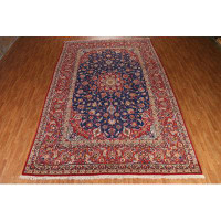 Rugsource Vegetable Dye Isfahan Persian Design Large Rug 11X16