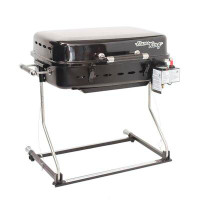 Flame King Flame King RV Or Trailer Mounted BBQ - Motorhome Gas Grill - 214 Sq Inch Cooking Surface