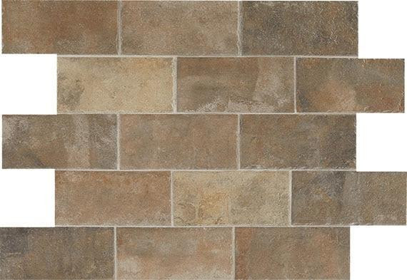 BRICKWORK™ GLAZED PORCELAIN available in 2 Sizes and 5 Colors ( distressed edges to emulate brick ) in Floors & Walls - Image 4