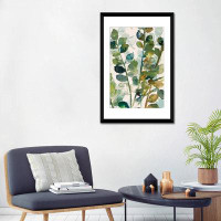 East Urban Home Fall Leaves II by Aisa Jensen - Wrapped Canvas Print