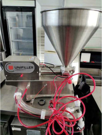 Unifiller with Twin Injector Nozzle - Tabletop Dough Depositor - Certified Used Bakery Equipment