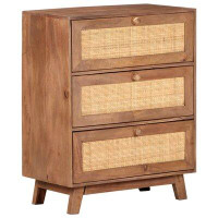 Bay Isle Home™ Rinelle Accent Chest 29.9"x24"x13.8" Solid Mango Wood