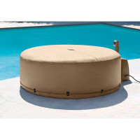 Intex Intex PureSpa Hot Tub Cover w/ Foam Headrest (2 Pack) & Removable Seat (2 Pack)