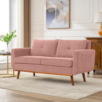 George Oliver Iveigh 65" Upholstered Sofa