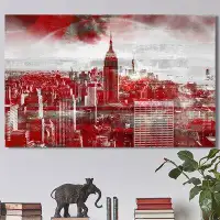 Ivy Bronx Empire State Building III - Wrapped Canvas Graphic Art Print