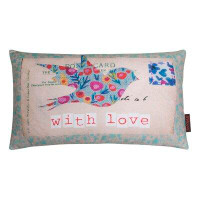 Gouchee Home Tweety Love Pre-filled Cotton Lumbar Pillow