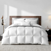 Made in Canada - Highland Feather Miskolc 750 Fill Power Hungarian White Goose Down 700TC Comforter