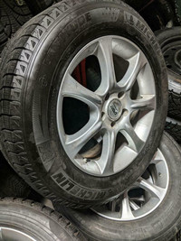 WINTER PACKAGE Set of 4 ~ Hyundai Santa-Fe/ Acura RDX / Nissan Rogue RIMS (5x114.3mm) &amp;TIRES~ 225/65R17 Michelin XI3