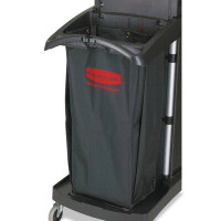 Rubbermaid Commercial Products Rubbermaid Commercial Products Fabric Cleaning Cart Bag in Black