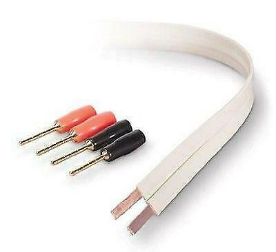 BELKIN Pure AV 30 ft. 15GA Flat Speaker Cable and Pins - 2 Conductors - White in General Electronics - Image 2