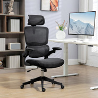Office Chair 24.4" x 22.8" x 52.4" Black