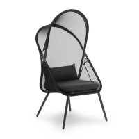 greemotion Alverta Outdoor Foldable Chair With Mesh Shade