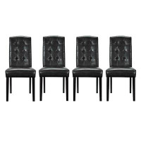 Modway Perdure Dining Chairs Set of 4
