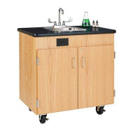 Diversified Woodcrafts Mobile Series Hot Water Instructor's Desk
