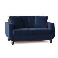 AllModern Churchill 60" Square Arm Loveseat with Reversible Cushions