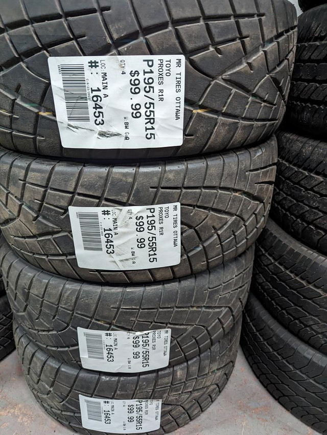 195/55R15  195/55/15  TOYO PROXES R1R ( all season / summer tires ) TAG # 16453 in Tires & Rims in Ottawa