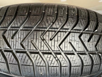 1 pneu 195/55/16 Pirelli winter runflat presque nouveau