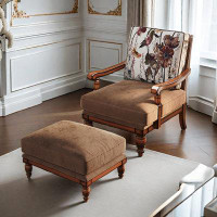 Hokku Designs American solid wood retro furniture leisure chair