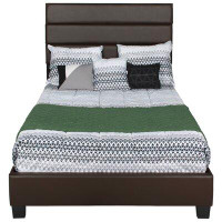 Better Home Products Upholstered Low Profile Platform Bed