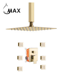 https://maxfaucets.ca/products/ceiling-thermostatic-shower-system-two-function-with-4-body-jets-and-valve-brushed-gold-f
