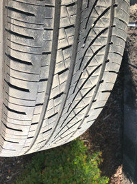 Two  P215/65R17 Bridgestone Turanza Serenity Tire