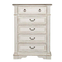 Liberty Furniture Abbey Park 5 Drawer 40" W Solid Wood Chest