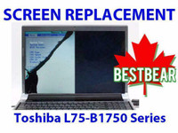 Screen Replacment for Toshiba L75-B1750 Series Laptop