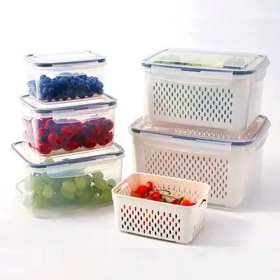 This USA-made fridge bin brings organization and convenience to your refrigerator. The clear plastic...