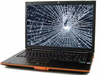 Cracked Laptop Screen? Cheap and easy solution!