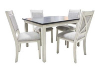 5 PC. DINING SET ( 48x36 ) Acacia Wood w/ MDF Acacia Veneer Table Top  TM3106T