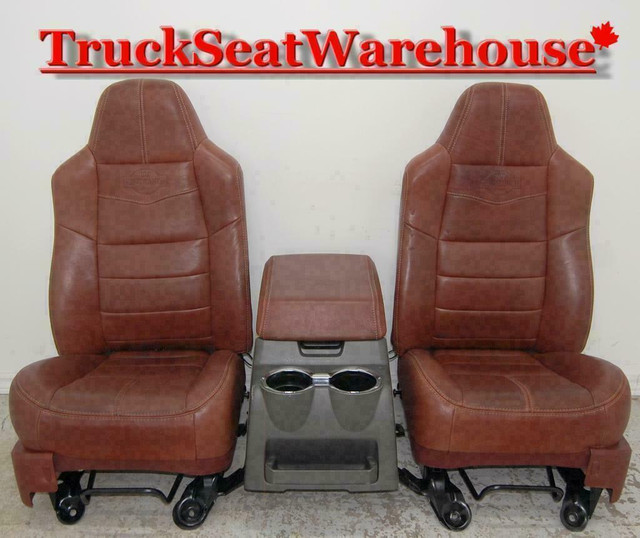 Truck Seat Warehouse Specializing in Seats Consoles Interiors Ford GMC Dodge Laramie Chev Leather Cloth in Other Parts & Accessories in St. Catharines - Image 3
